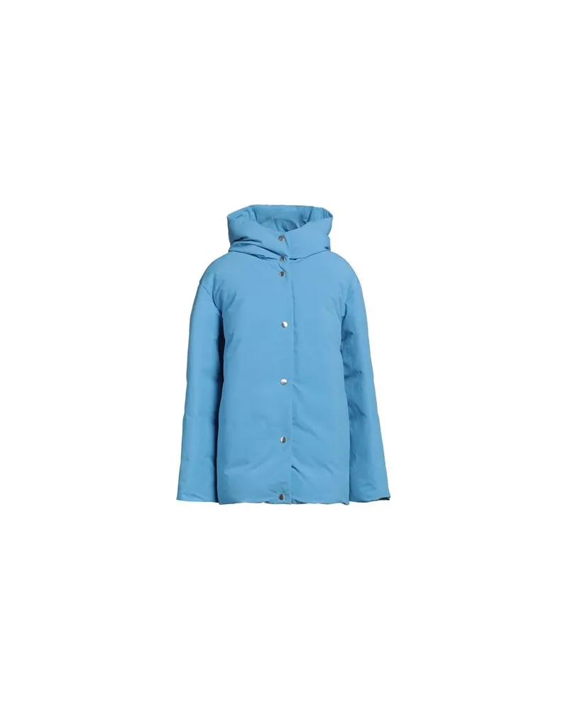 Jil Sander JACKEN & MÄNTEL - Pufferjacken & Daunenjackenauf YOOX.COM Azurblau
