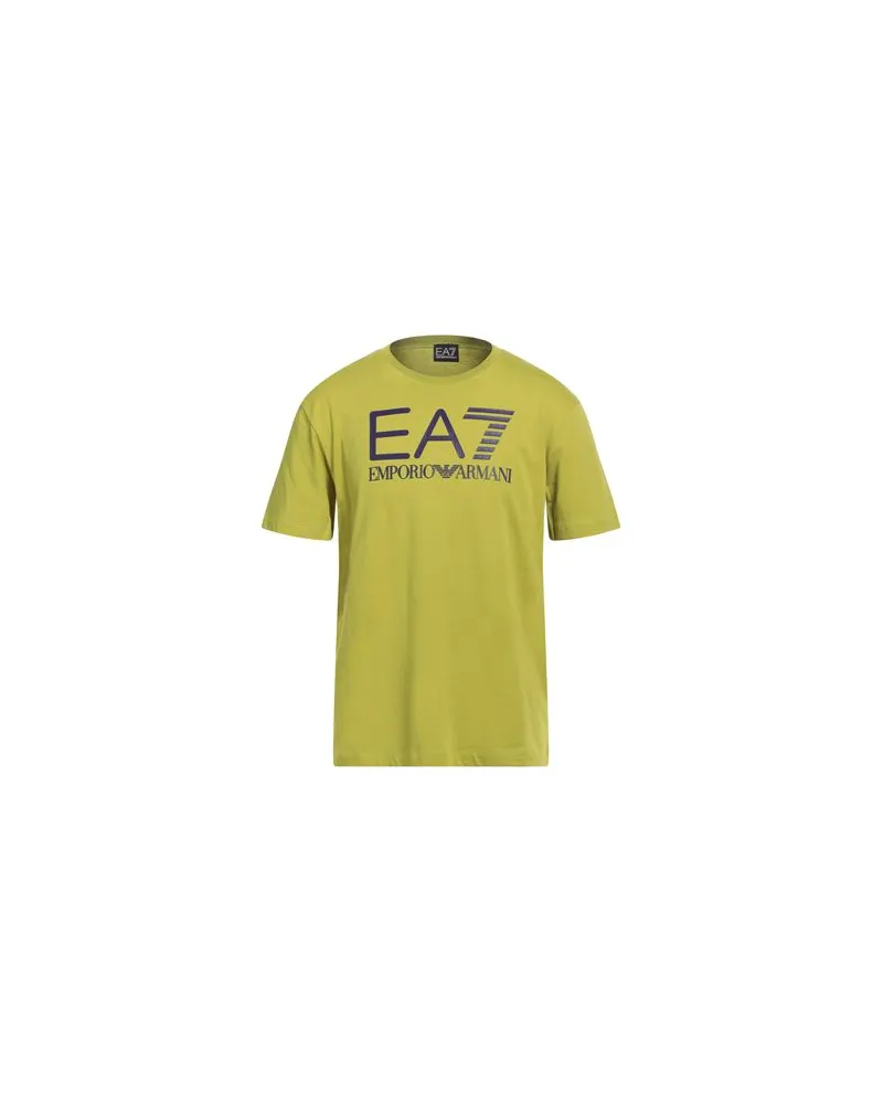 EA7 TOPS - T-shirtsauf YOOX.COM Limettengrün