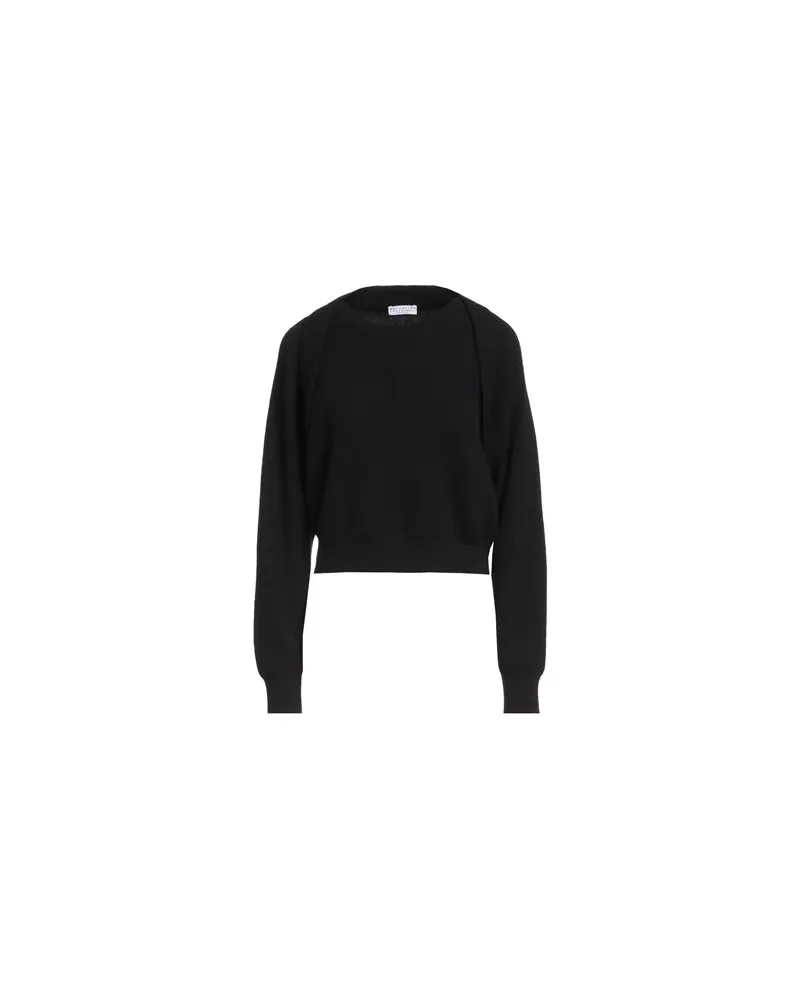 Brunello Cucinelli CASHMERE - STRICKWAREN - Pulloverauf YOOX.COM Schwarz