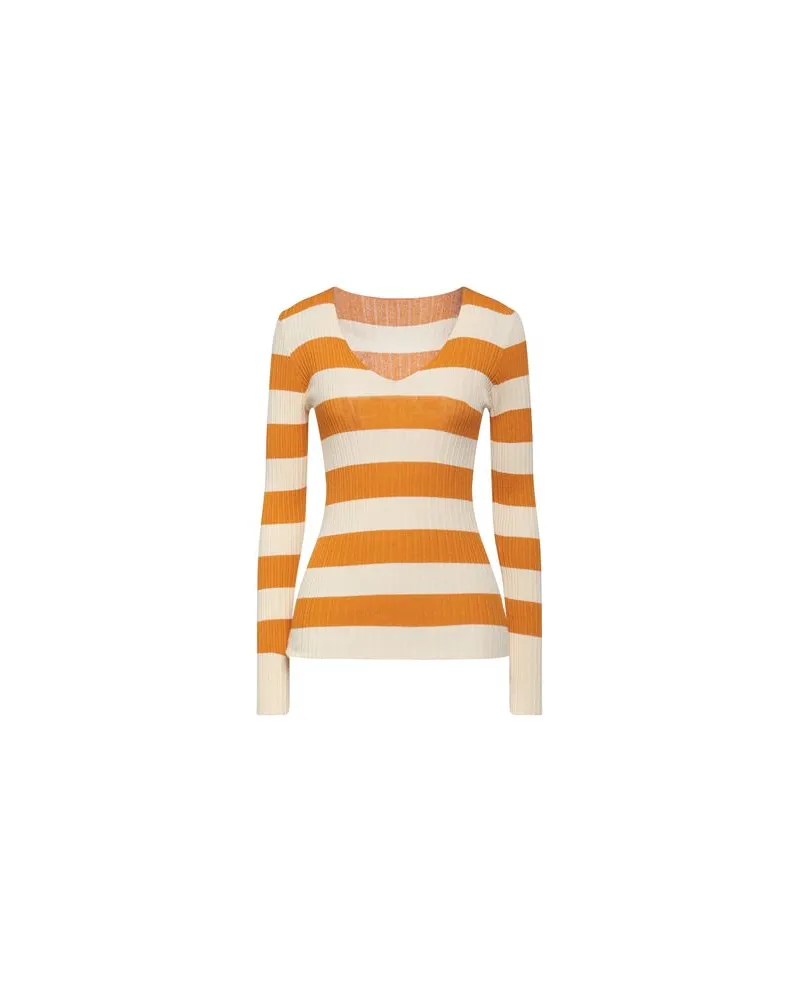 Roberto Collina STRICKWAREN - Pulloverauf YOOX.COM Orange