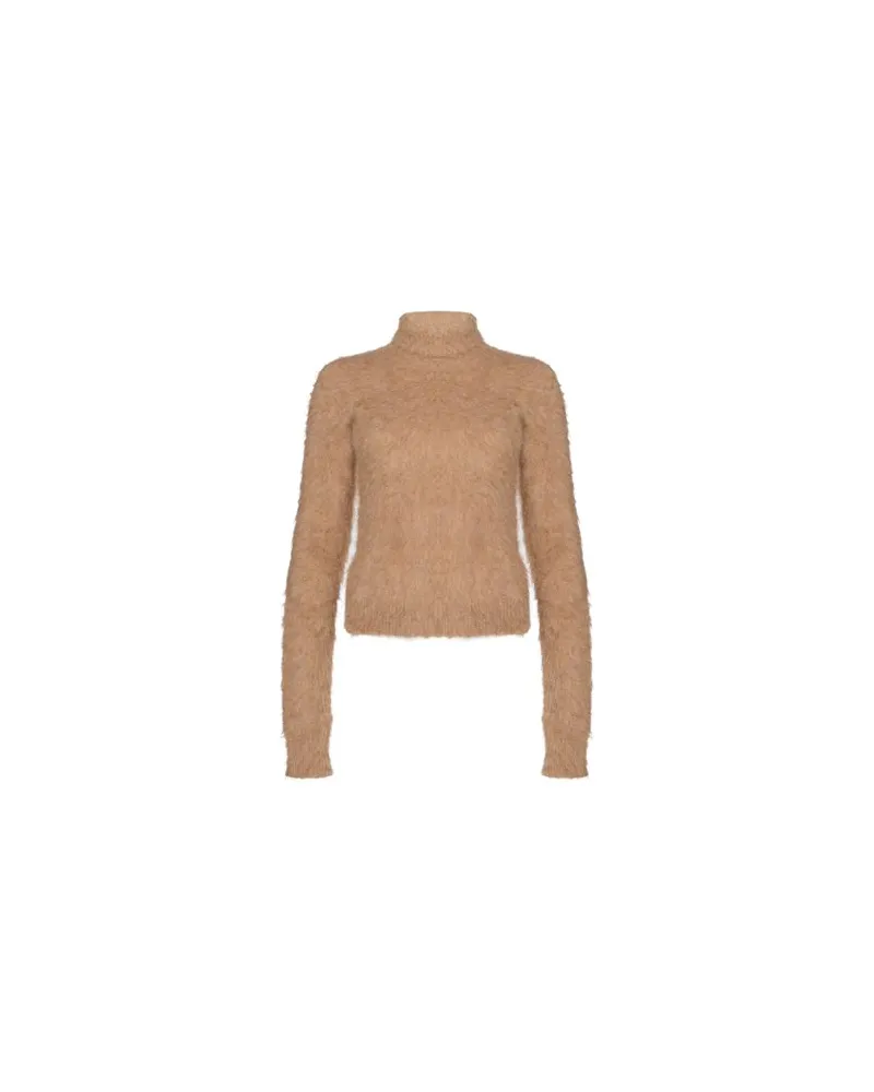 SPORTMAX STRICKWAREN - Rollkragenpulloverauf YOOX.COM Sand