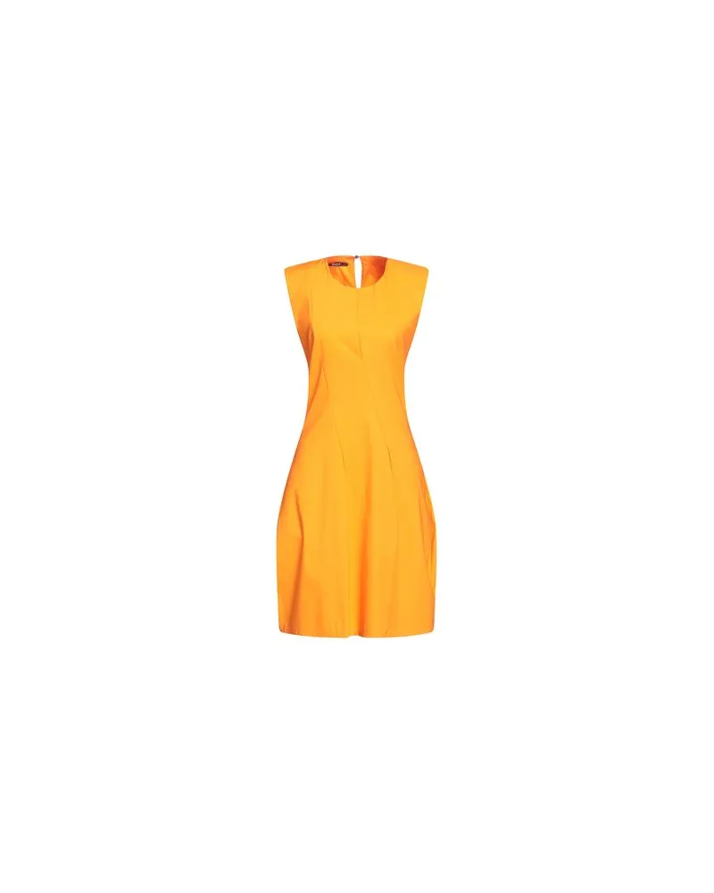 Siste's KLEIDER - Midi-Kleiderauf YOOX.COM Orange