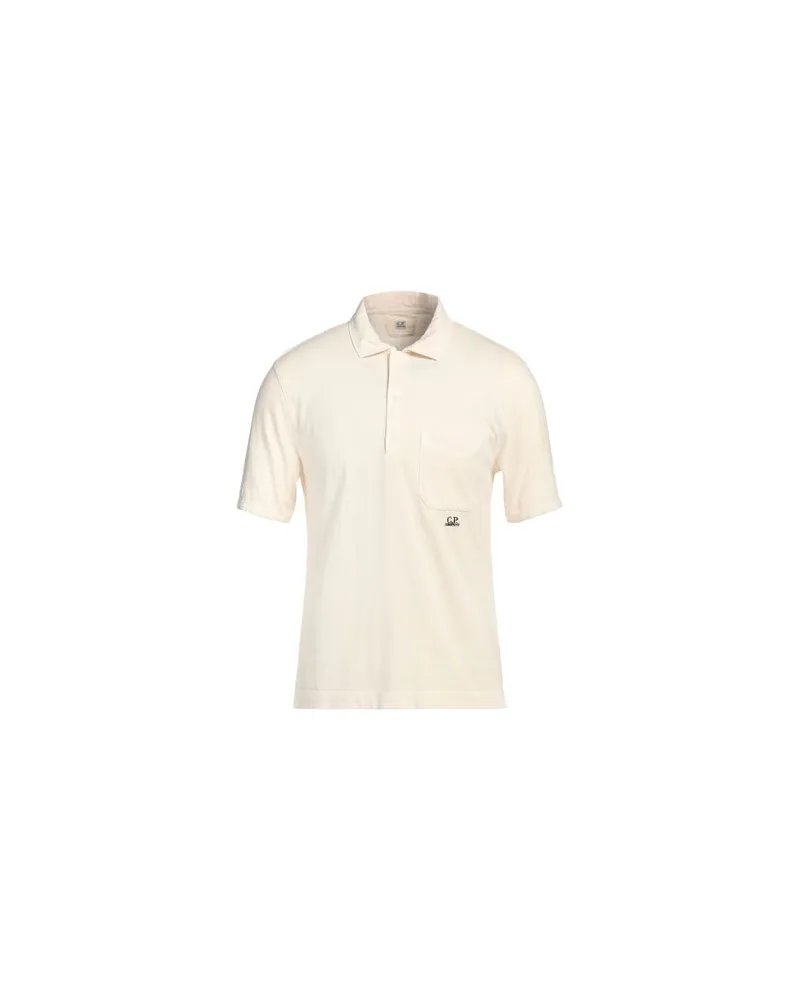 C.P. Company TOPS - Poloshirtsauf YOOX.COM Cremeweiß