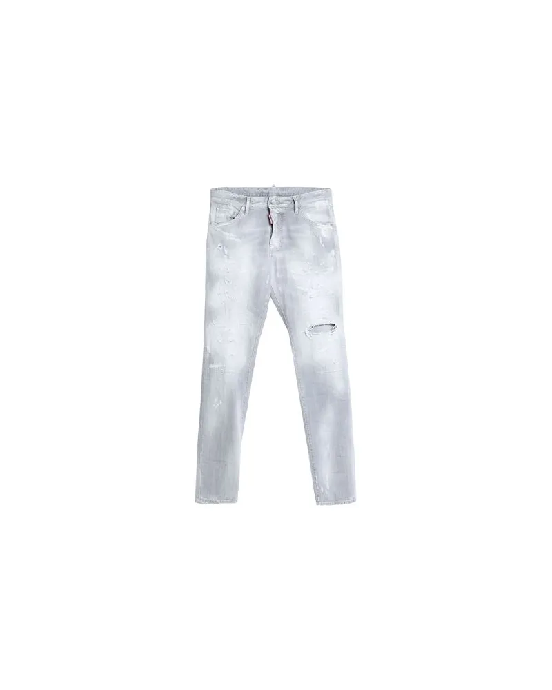 Dsquared2 HOSEN & RÖCKE - Jeanshosenauf YOOX.COM Hellgrau