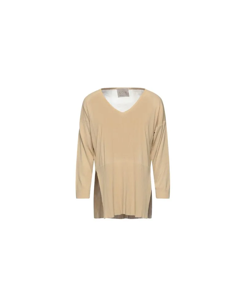 N.O.W. Andrea Rosati Cashmere STRICKWAREN - Pulloverauf YOOX.COM Sand