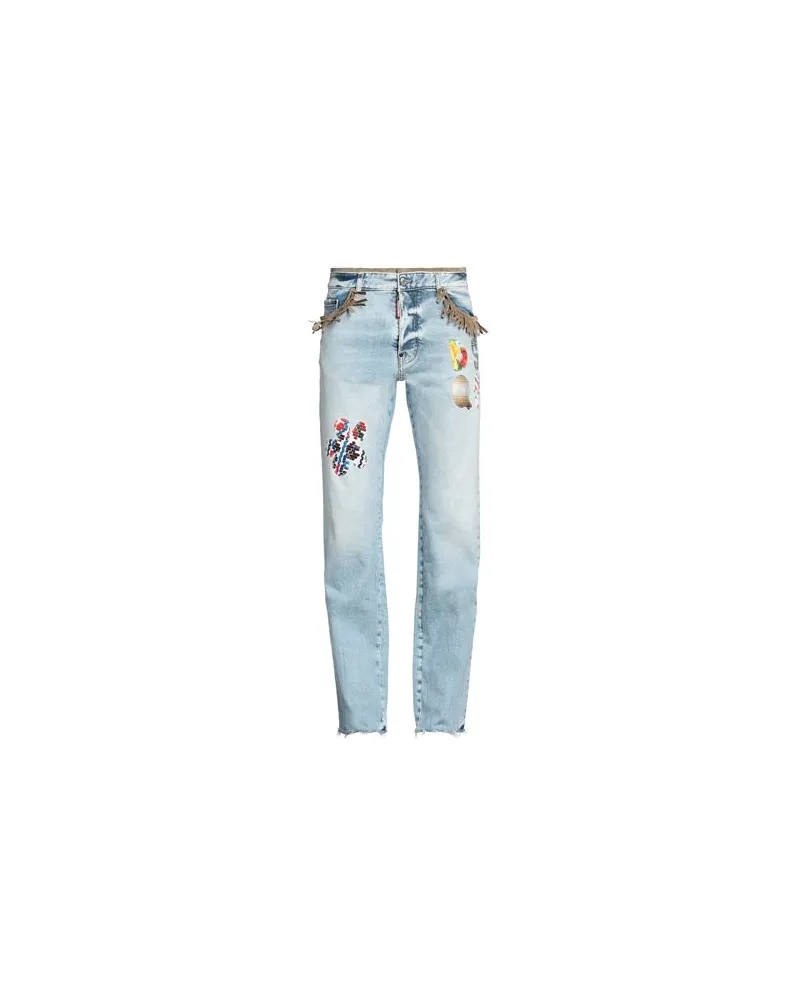 Dsquared2 HOSEN & RÖCKE - Jeanshosenauf YOOX.COM Blau