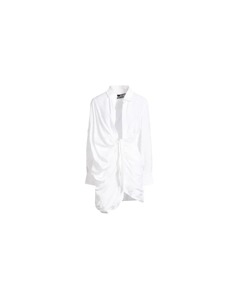 Jacquemus LE RAFIA - KLEIDER - Mini-Kleiderauf YOOX.COM Weiß