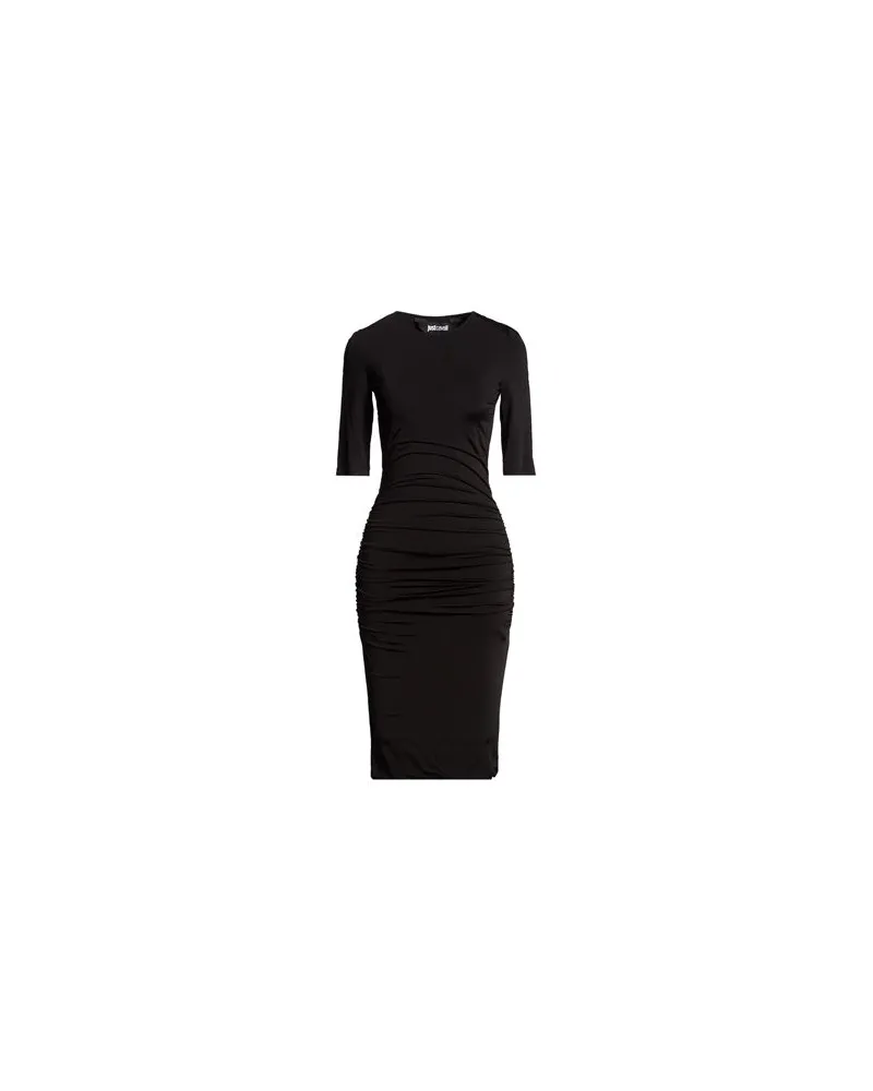 Just Cavalli KLEIDER - Midi-Kleiderauf YOOX.COM Schwarz