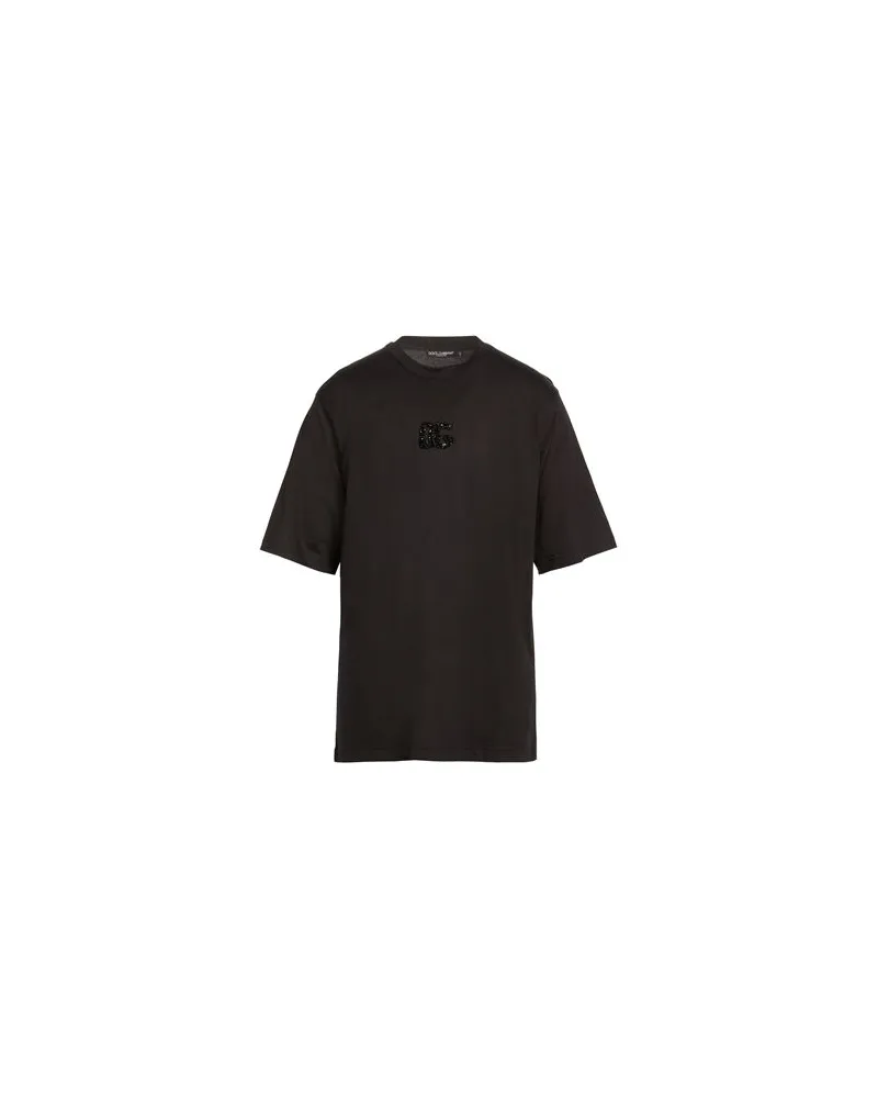 Dolce & Gabbana TOPS - T-shirtsauf YOOX.COM Schwarz