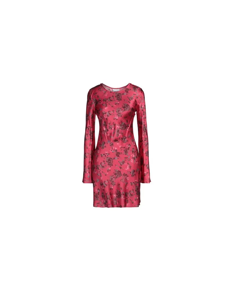 Ganni KLEIDER - Mini-Kleiderauf YOOX.COM Fuchsia