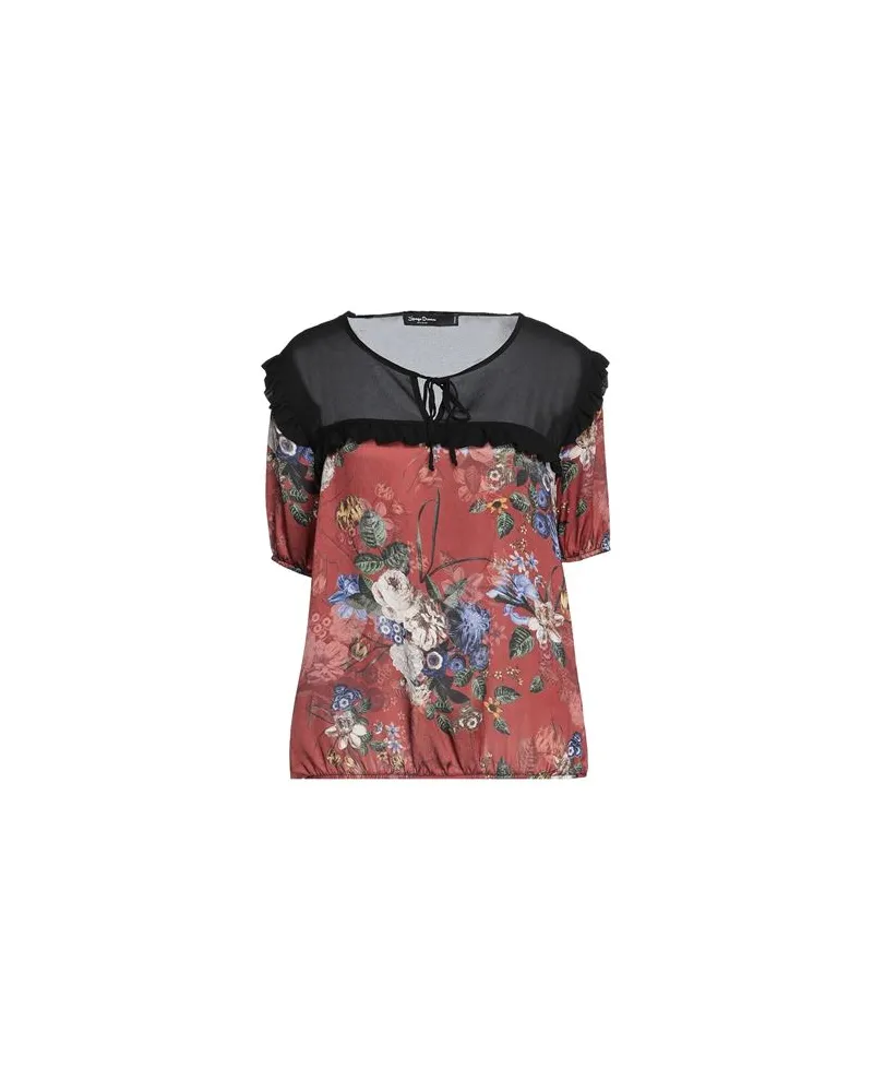 Spago Donna TOPS - Topsauf YOOX.COM Ziegelrot
