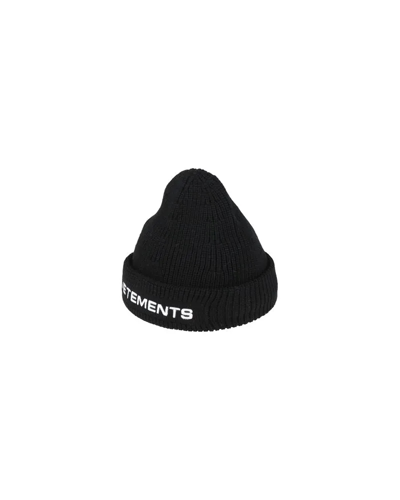 VETEMENTS ACCESSOIRES - Mützen & Hüteauf YOOX.COM Schwarz