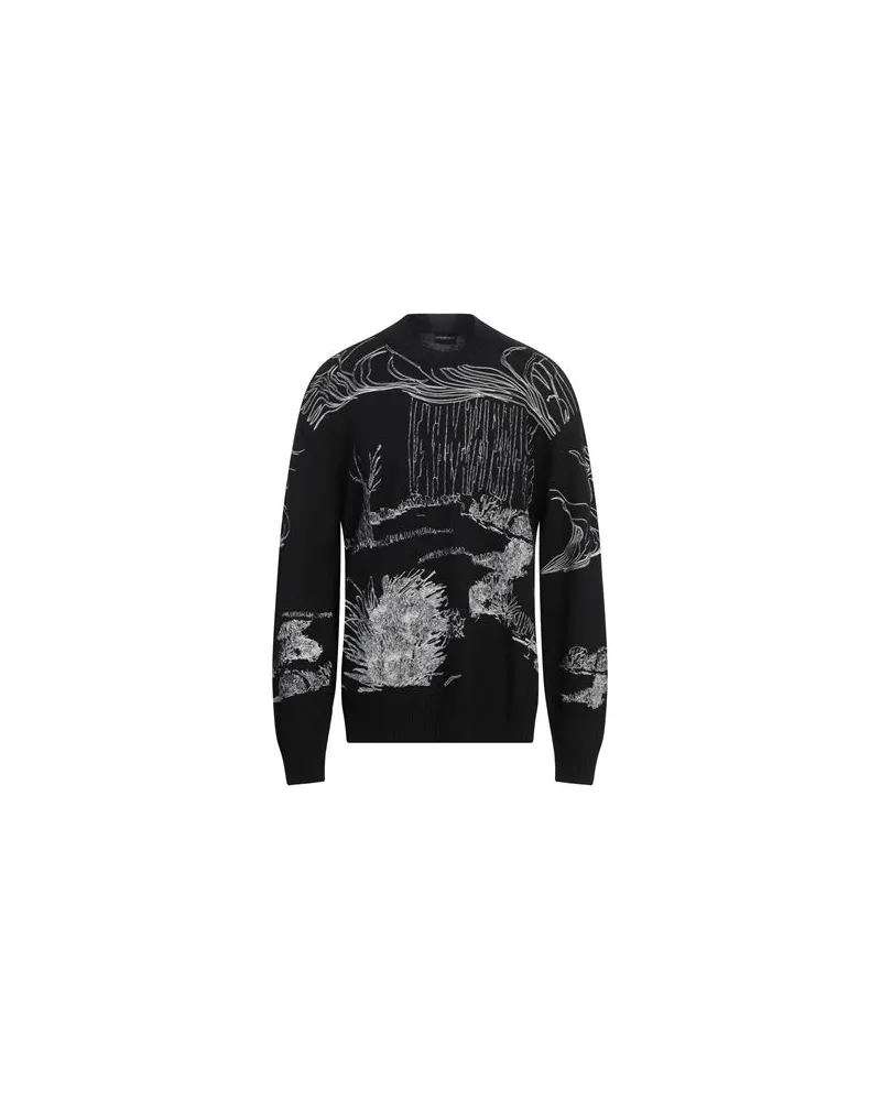 Emporio Armani STRICKWAREN - Pulloverauf YOOX.COM Schwarz