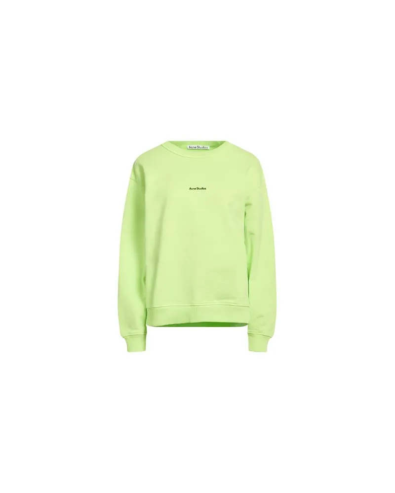 Acne Studios TOPS - Sweatshirtsauf YOOX.COM Limettengrün