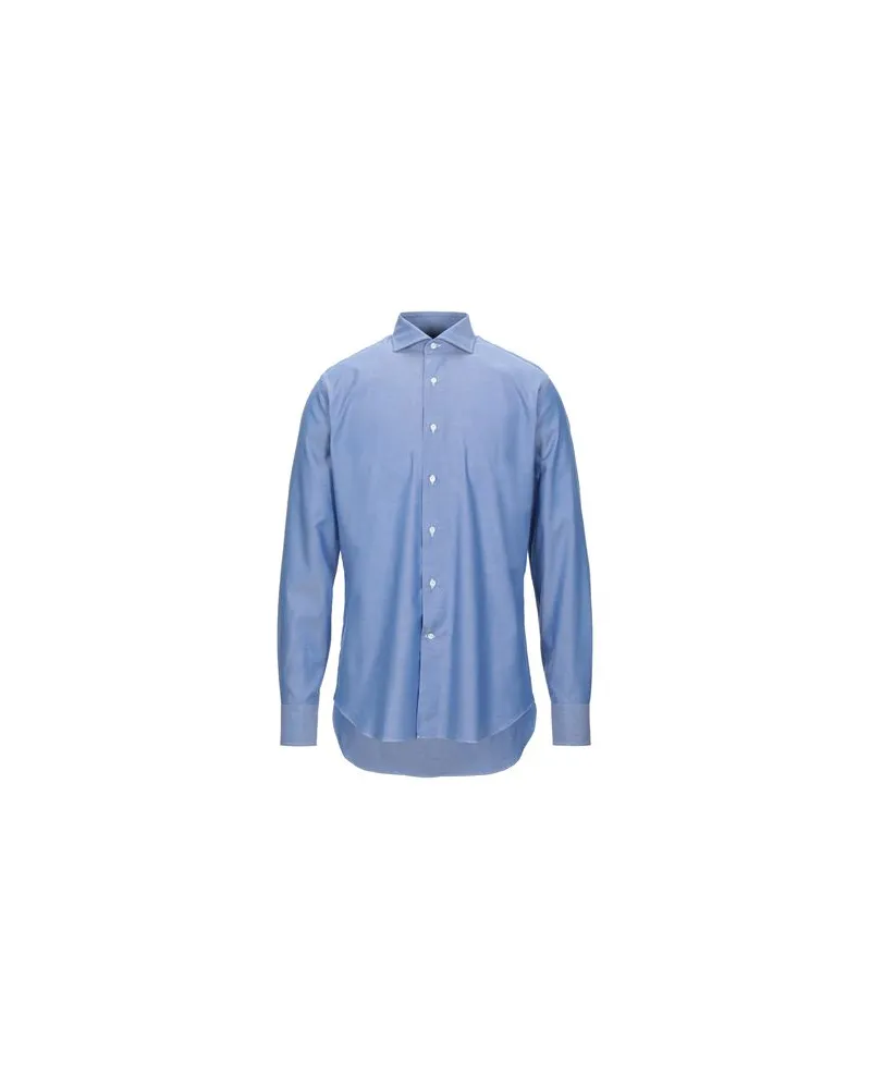 Alessandro Gherardi TOPS - Hemdenauf YOOX.COM Blau