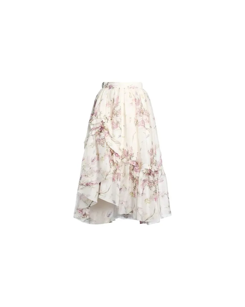 Ermanno Scervino HOSEN & RÖCKE - Midi-Röckeauf YOOX.COM Elfenbein