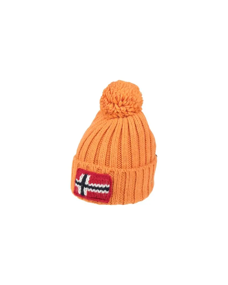 Napapijri ACCESSOIRES - Mützen & Hüteauf YOOX.COM Orange