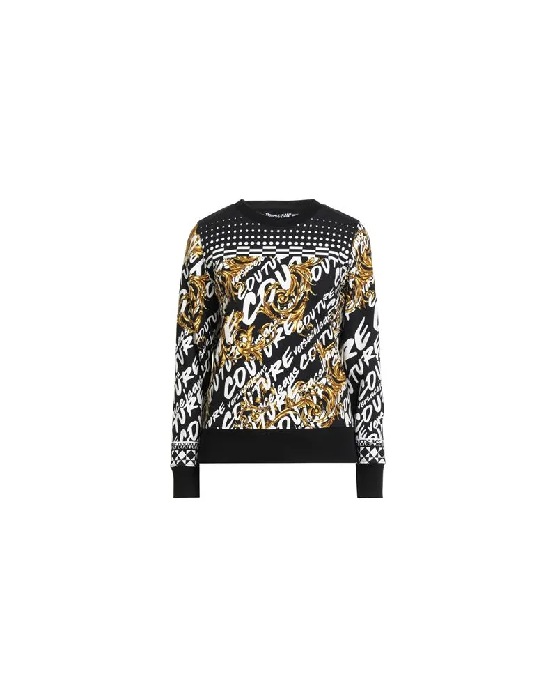 Versace Jeans TOPS - Sweatshirtsauf YOOX.COM Schwarz