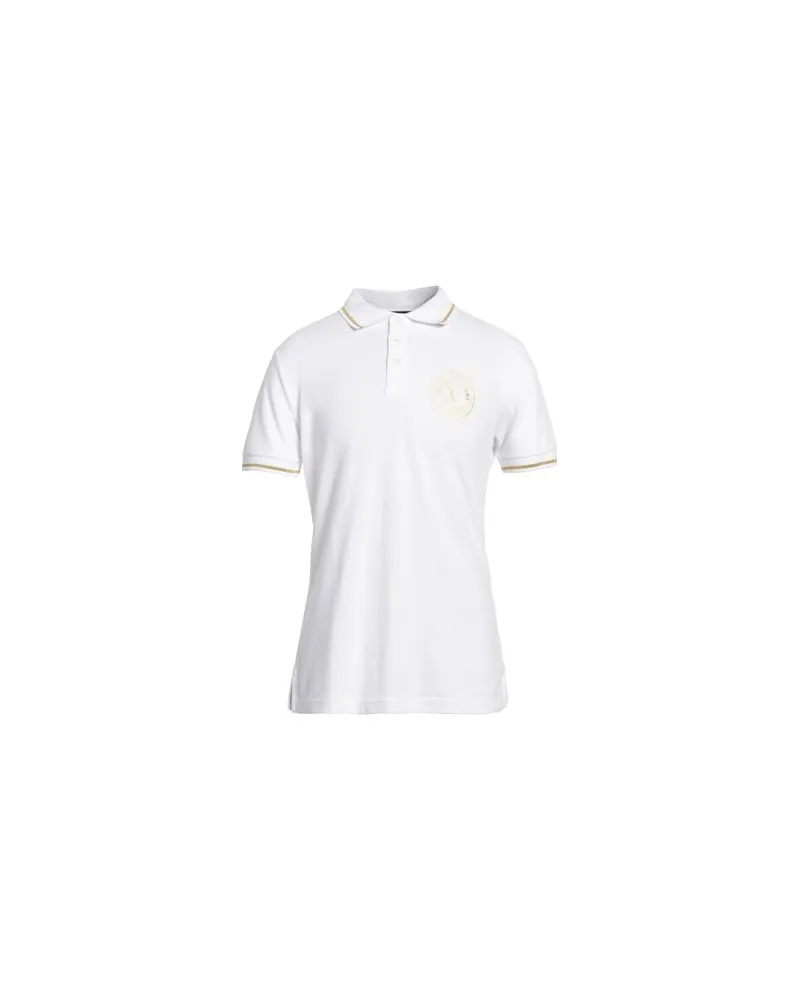 Versace Jeans TOPS - Poloshirtsauf YOOX.COM Weiß
