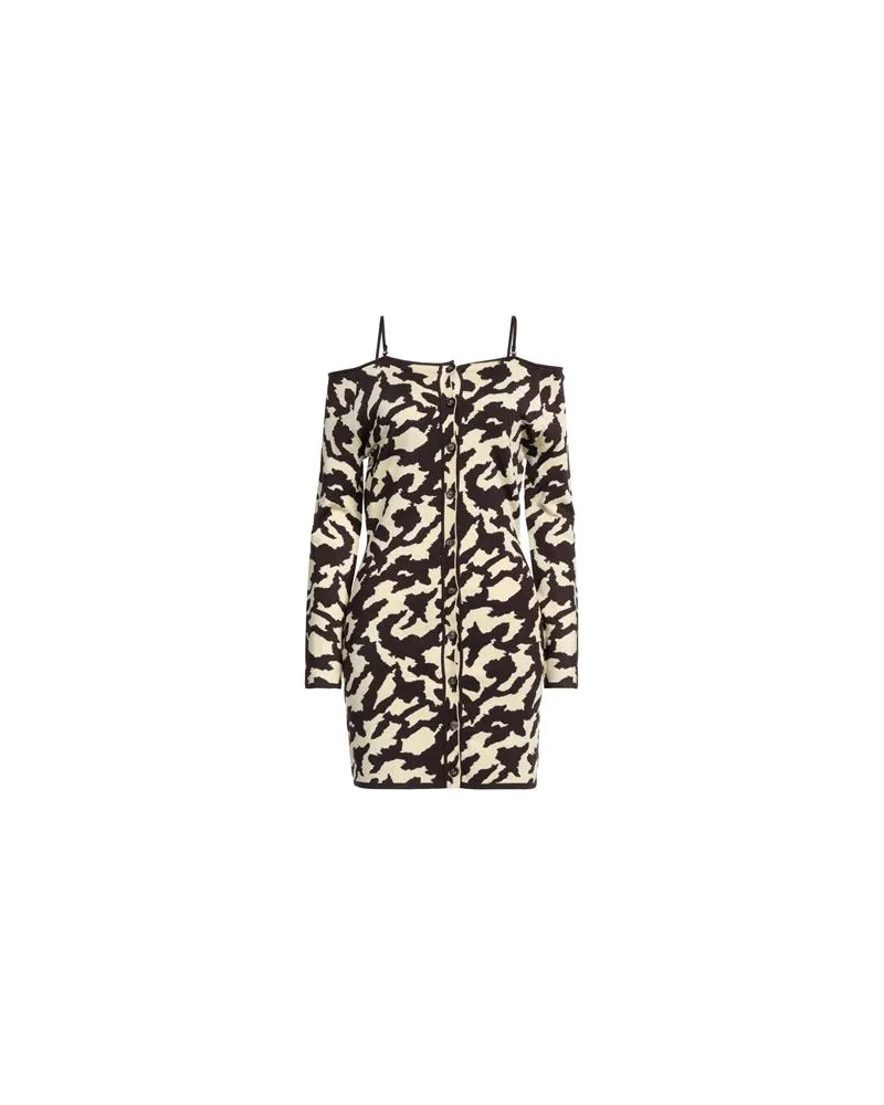 Nanushka KLEIDER - Mini-Kleiderauf YOOX.COM Cremeweiß