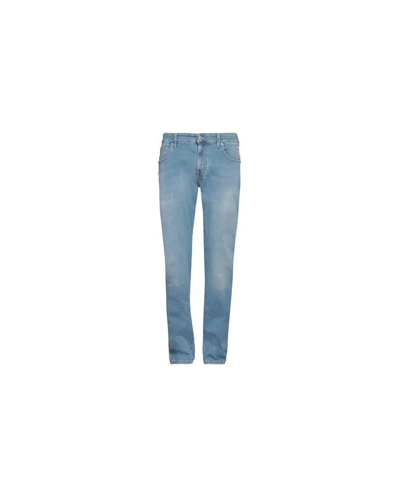 Roy Roger's HOSEN & RÖCKE - Jeanshosenauf YOOX.COM Blau