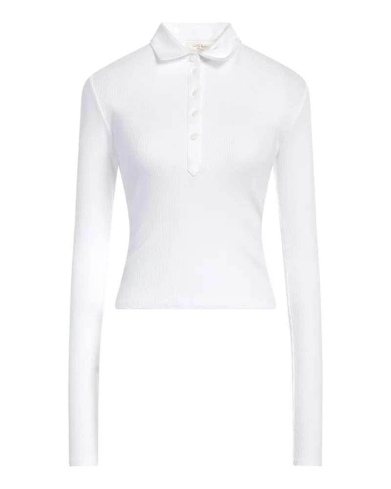 Rag & Bone Poloshirt Weiß