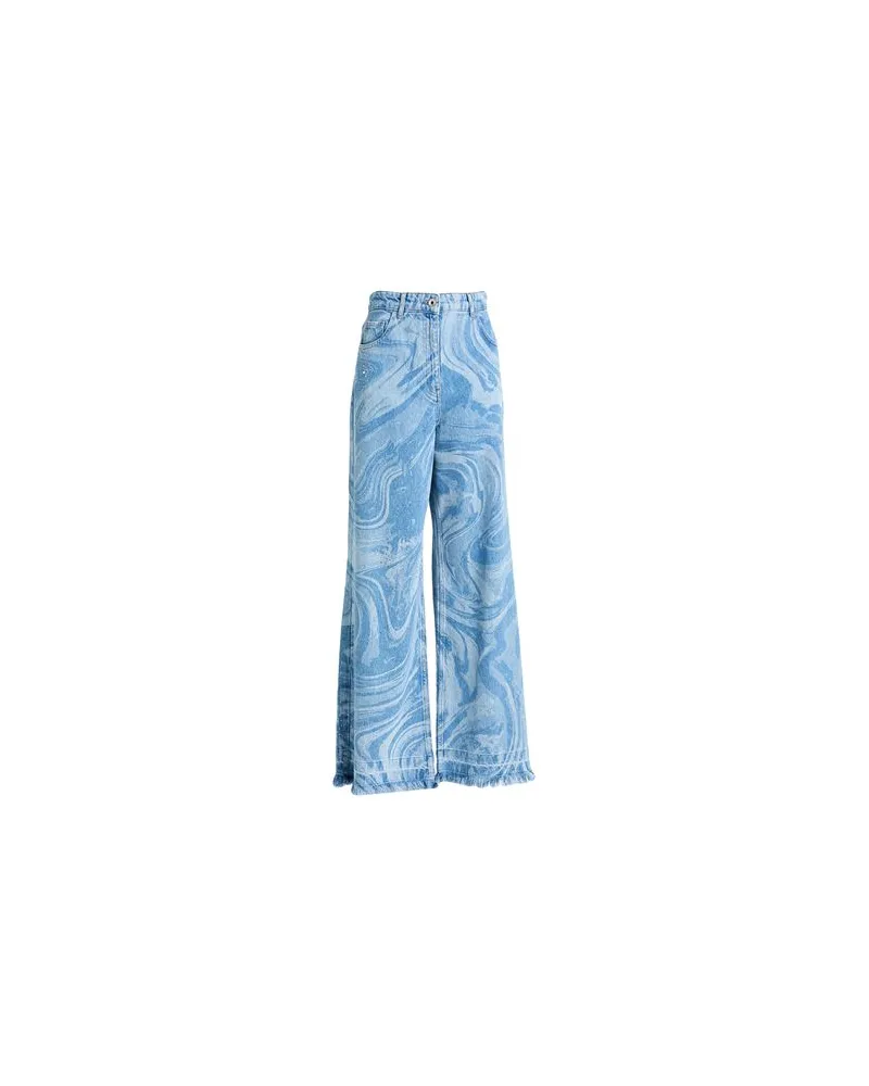 Patrizia Pepe HOSEN & RÖCKE - Jeanshosenauf YOOX.COM Blau