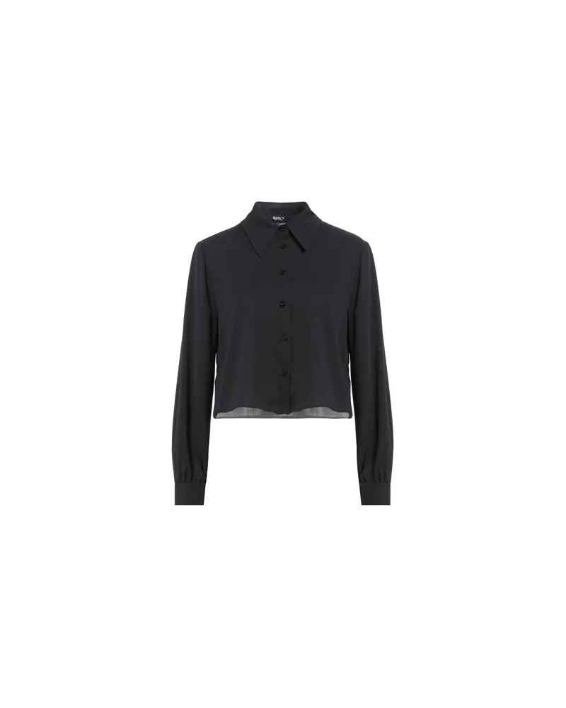 Siste's TOPS - Hemdenauf YOOX.COM Schwarz