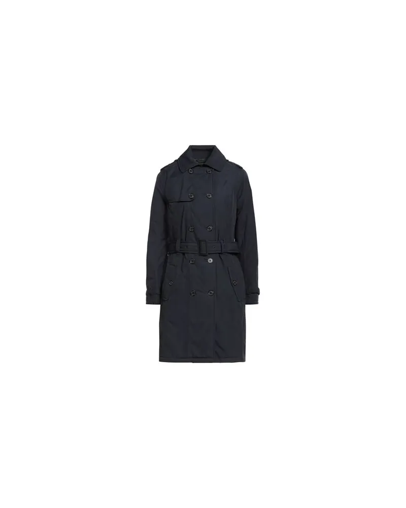 Barbour WINTER TARTAN - JACKEN & MÄNTEL - Mäntelauf YOOX.COM Marineblau