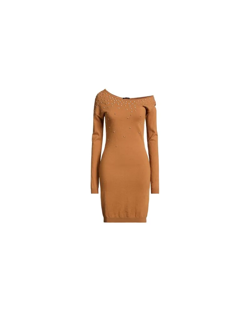 CRISTINAEFFE KLEIDER - Mini-Kleiderauf YOOX.COM Kamel