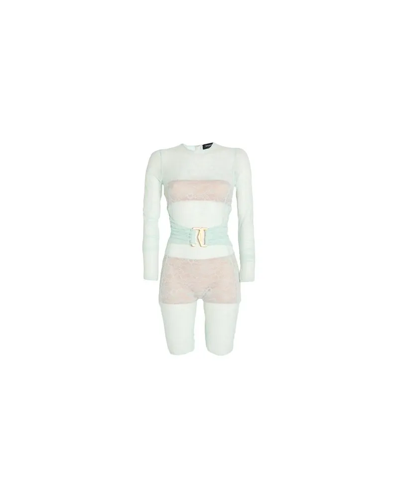 Rochas OVERALLS - Playsuitsauf YOOX.COM Säuregrün