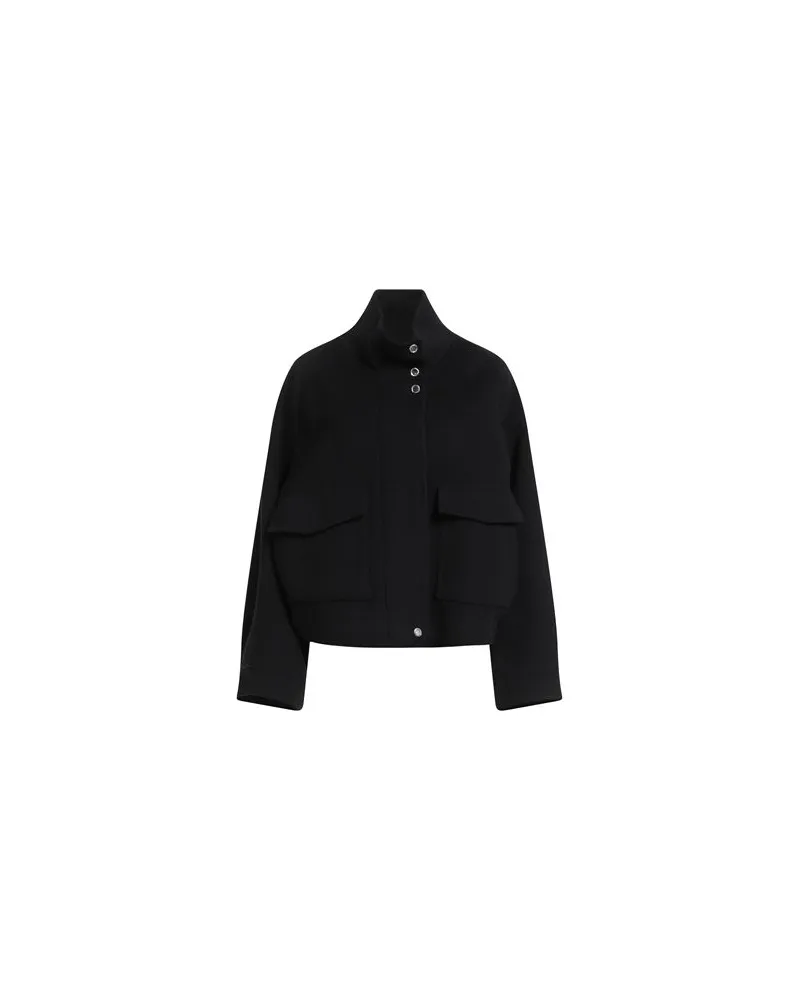 Pinko JACKEN & MÄNTEL - Mäntelauf YOOX.COM Schwarz