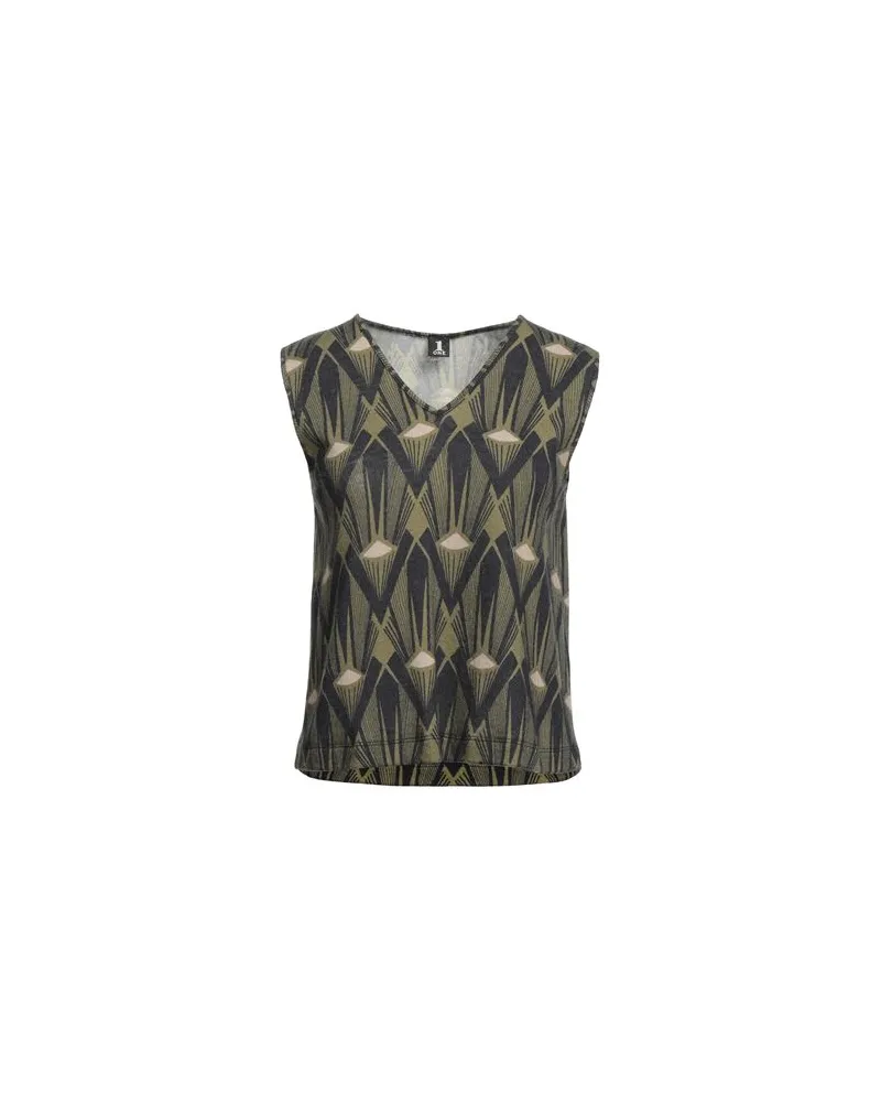 1-ONE STRICKWAREN - Pulloverauf YOOX.COM Militärgrün