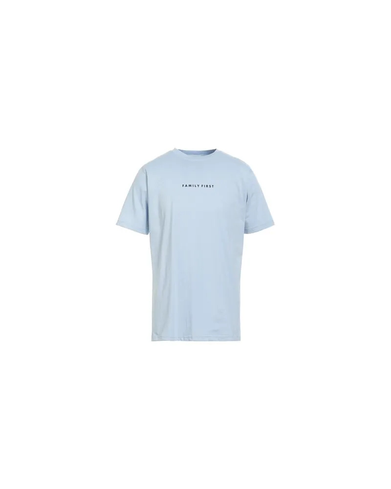 Family First TOPS - T-shirtsauf YOOX.COM Himmelblau