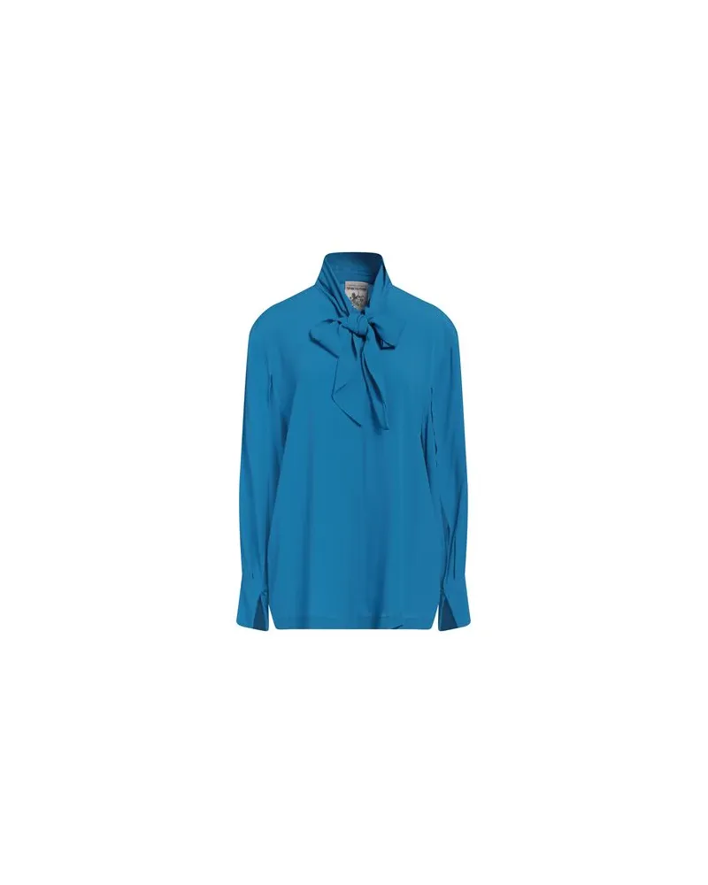 Semicouture TOPS - Hemdenauf YOOX.COM Azurblau
