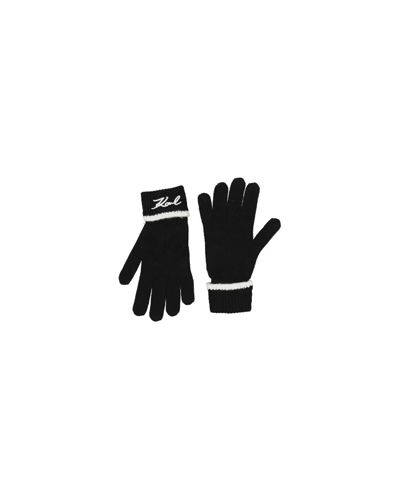 Karl Lagerfeld ACCESSOIRES - Handschuheauf YOOX.COM Schwarz