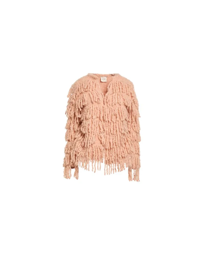 ALYSI CRÈME - STRICKWAREN - Strickjackenauf YOOX.COM Hellrosa