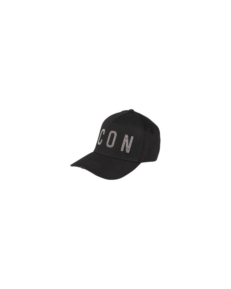 Dsquared2 ICON - ACCESSOIRES - Mützen & Hüteauf YOOX.COM Schwarz