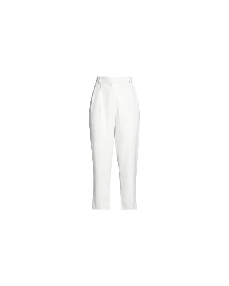 Patrizia Pepe HOSEN & RÖCKE - Hosenauf YOOX.COM Elfenbein