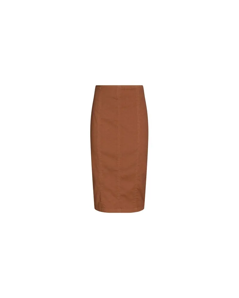 120% Lino HOSEN & RÖCKE - Midi-Röckeauf YOOX.COM Hellbraun