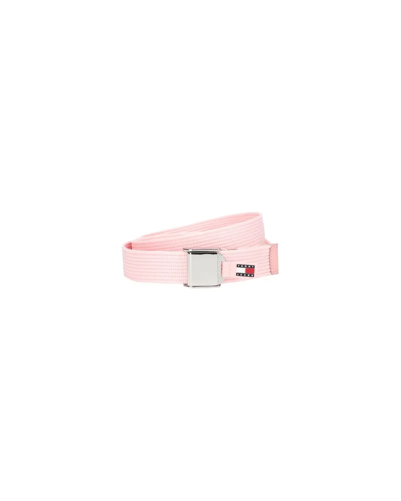 Tommy Hilfiger TJW FASHION WEBBING BELT   - Kleinlederwaren - Gürtelauf YOOX.COM Rosa