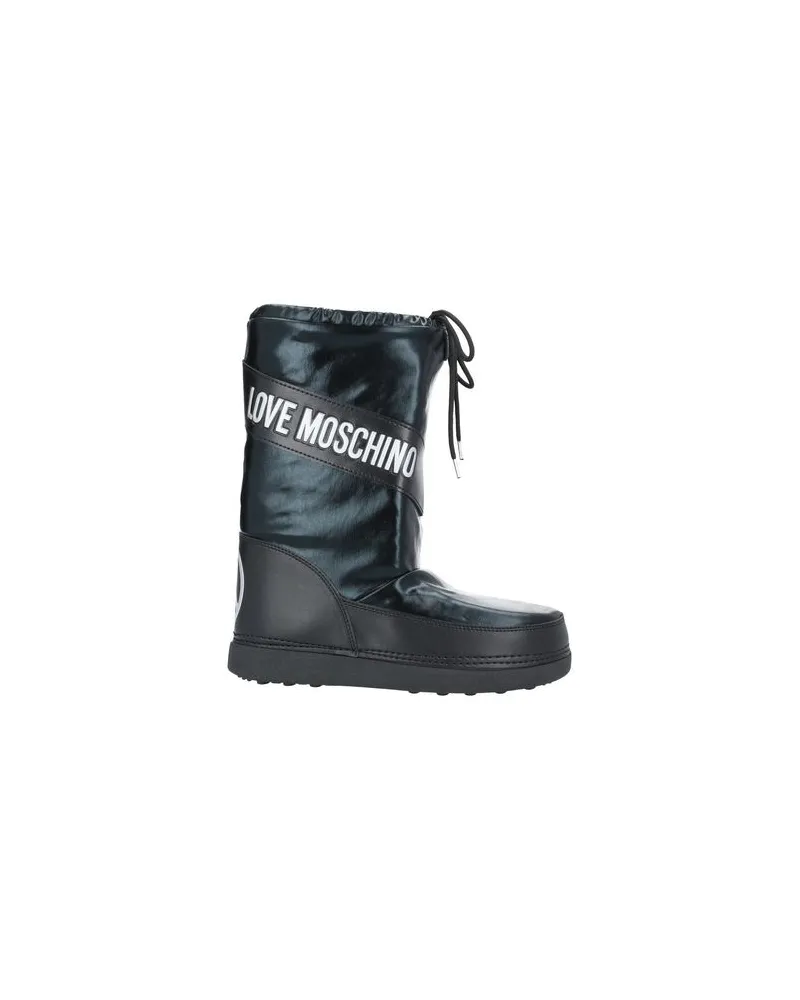 Moschino SCHUHE - Stiefelauf YOOX.COM Schwarz