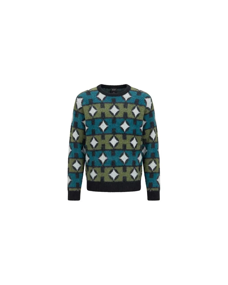 HUF STRICKWAREN - Pulloverauf YOOX.COM Grün