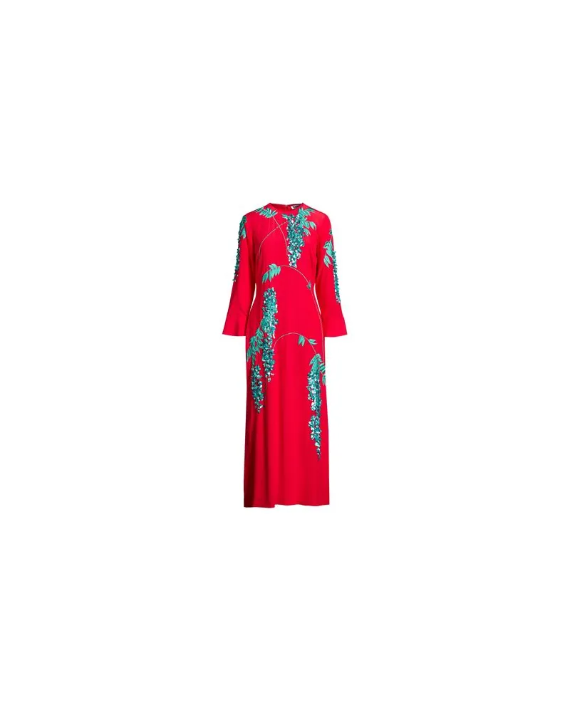 BERNADETTE KLEIDER - Maxi-Kleiderauf YOOX.COM Tomatenrot
