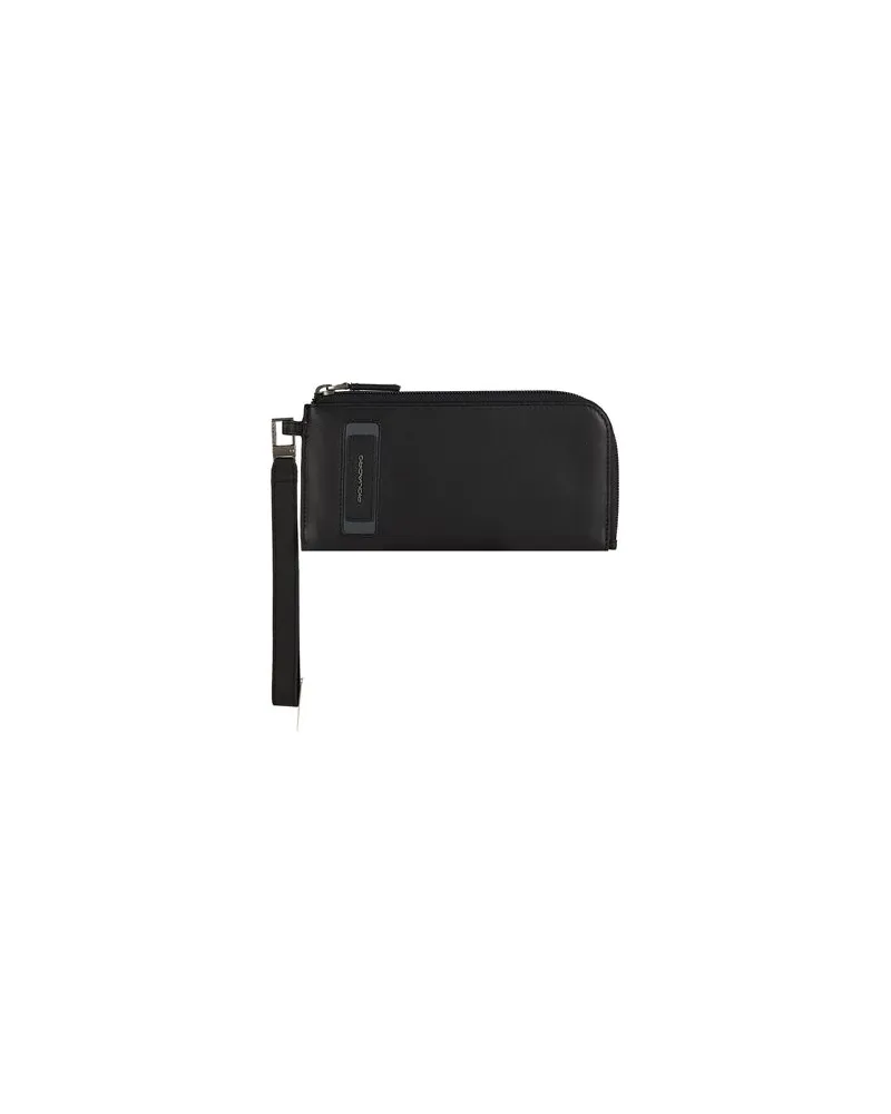 Piquadro Kleinlederwaren - Brieftaschenauf YOOX.COM Schwarz