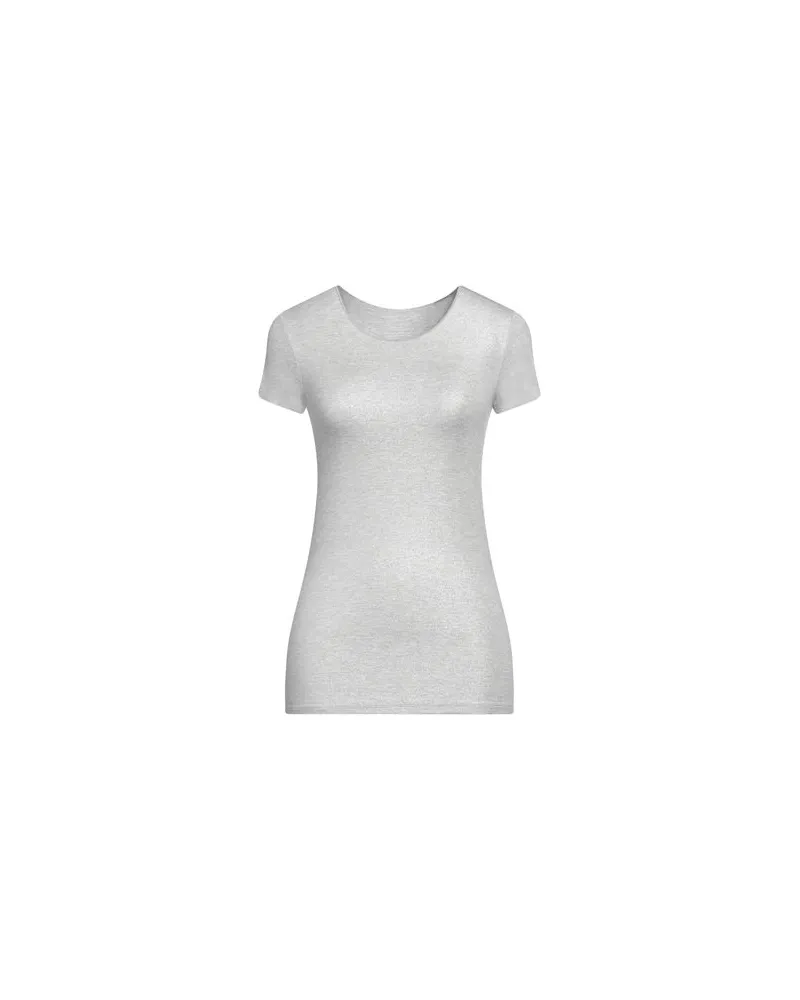Majestic TOPS - T-shirtsauf YOOX.COM Hellgrau