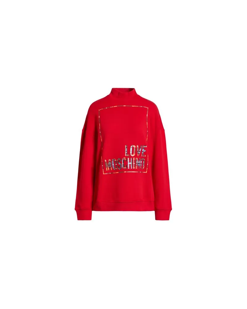 Moschino TOPS - Sweatshirtsauf YOOX.COM Rot