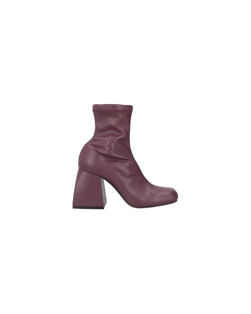 NODALETO SCHUHE - Stiefelettenauf YOOX.COM Pflaume