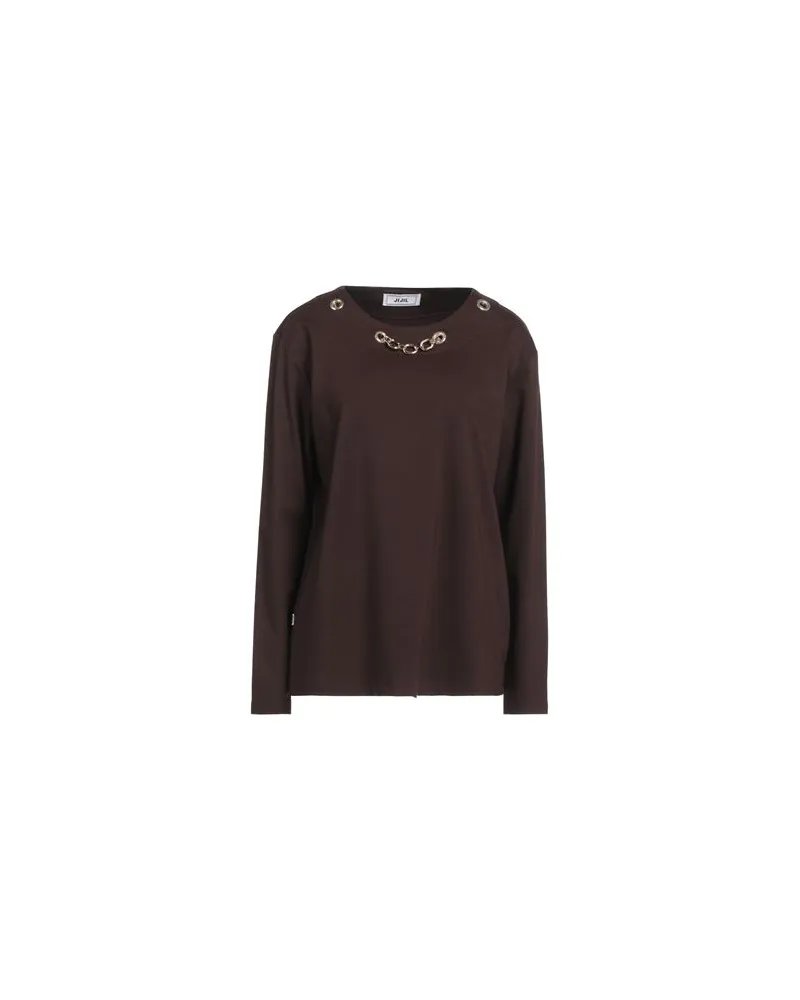 Jijil TOPS - T-shirtsauf YOOX.COM Braun