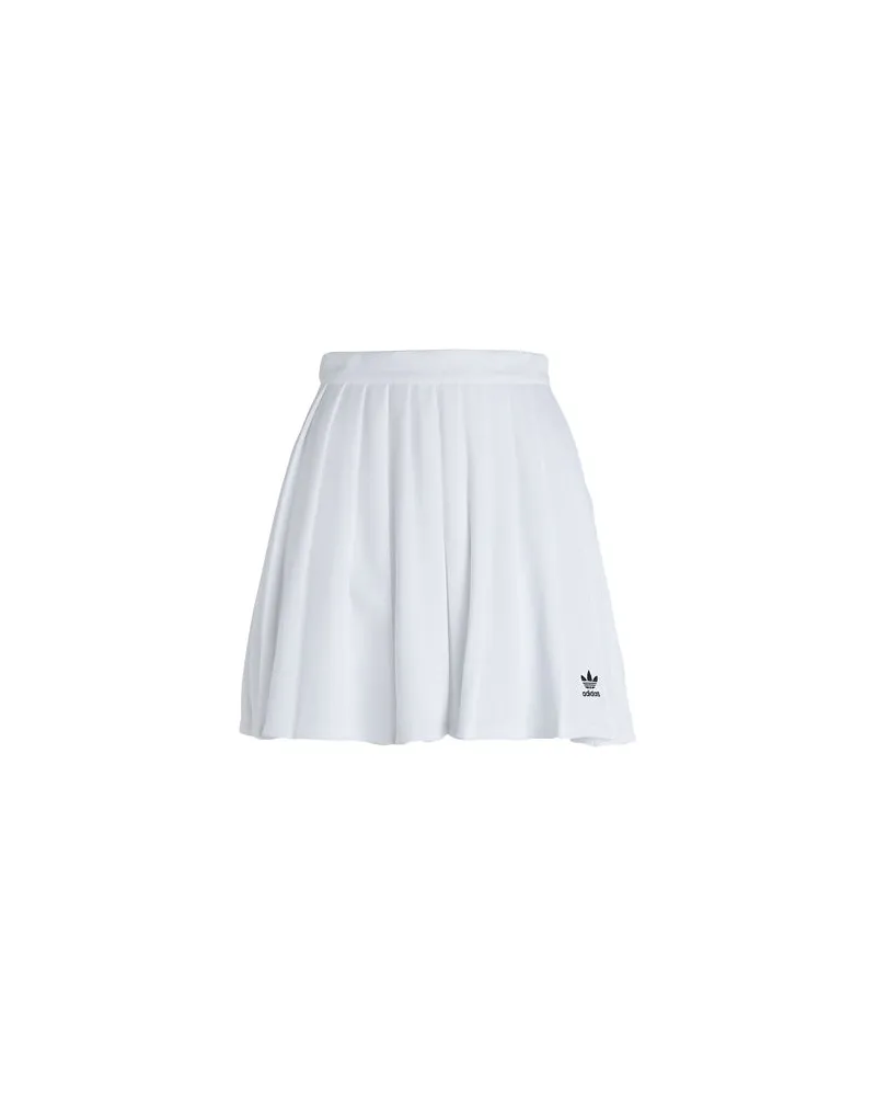 adidas SKIRT   - HOSEN & RÖCKE - Miniröckeauf YOOX.COM Weiß